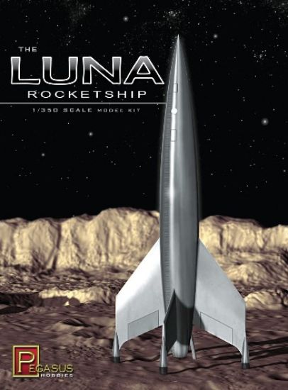 Picture of Pegasus Hobbies - 9110 1/350 Luna Rocketship - Plastic Model