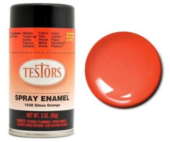 Picture of 3oz. Spray Finishing Enamel Competition Orange