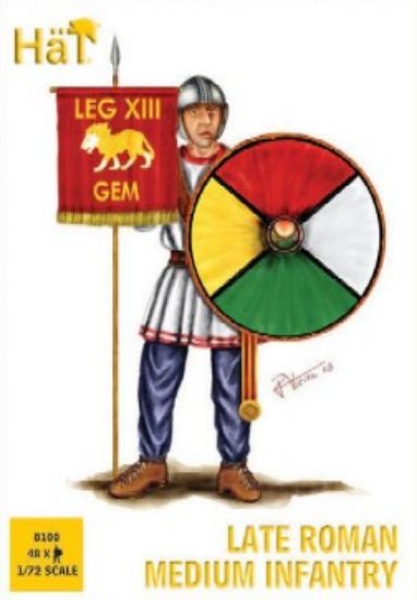 Picture of Hat 48 Late Roman Medium Infantry Plastic Soldiers