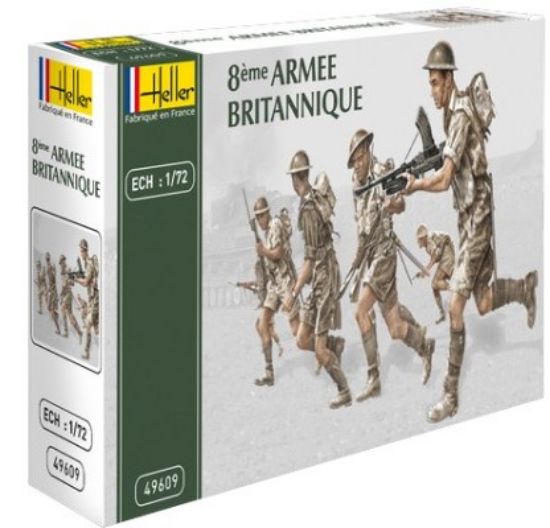 Picture of Heller 1/72 Scale British 8th Infantry Set