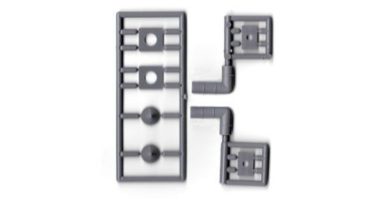 Picture of HO 3' x 5' x 16" Right Angle Vent Pipe (2 Sets)