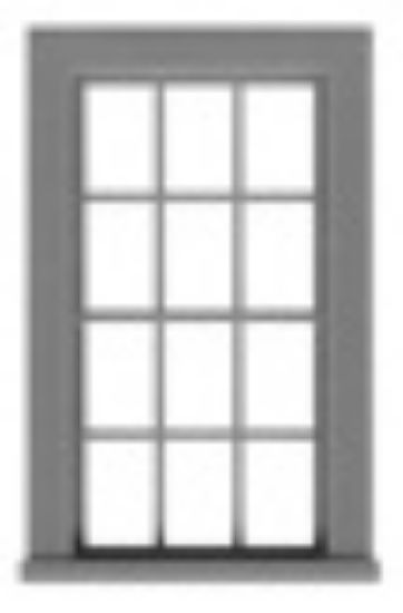 Picture of HO 6/6 Dbl Hung Window w/Glazing &amp; Shades 30”w x 56”h (12)