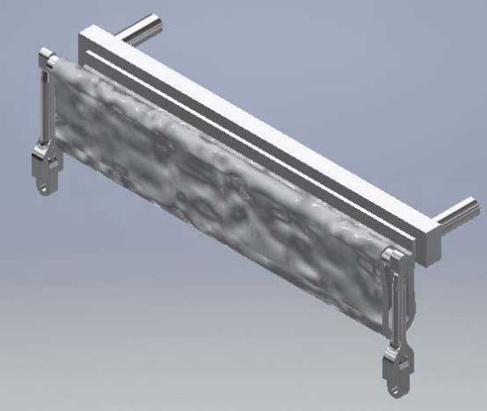 Picture of HO Cab Window Shade Cloth Stowed (2) (D)