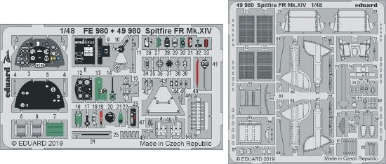 Picture of 1/48 Aircraft- Spitfire FR Mk XIV for ARX (Painted)