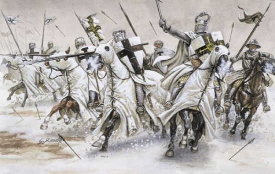 Picture of Teutonic Knights, 1/72 by Italeri, Model Figures