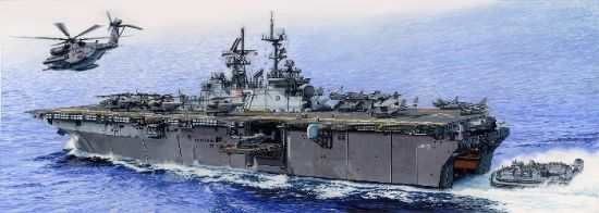 Picture of Trumpeter 1/350 USS Iwo Jima LHD-7 Amphibious Asslt SHP 5615