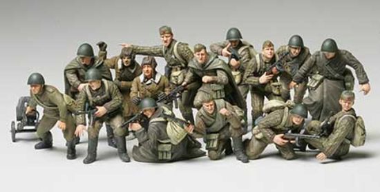 Picture of Tamiya - 32521 1/48 WWII Russian Infntry/Tank Crew