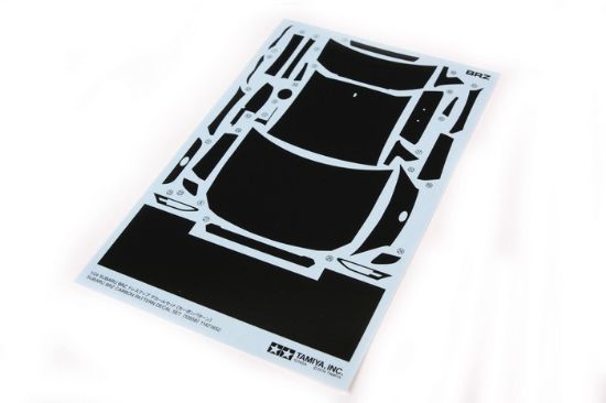 Picture of Tamiya 1/24 Subaru BRZ Decal Set Carbon Pattern 12658