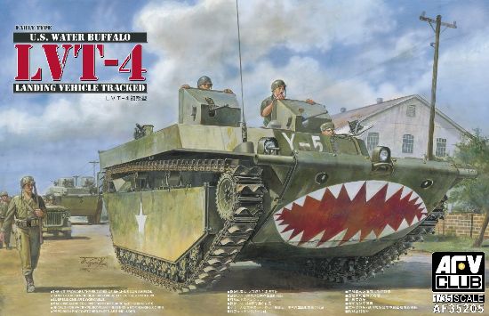 Picture of AFV Club 35205 LVT-4 Water Buffalo Early Type 1/35 Scale Plastic Model Kit