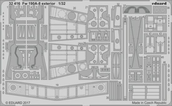 Picture of 1/32 Aircraft- Fw190A8 Exterior for RVL (D)