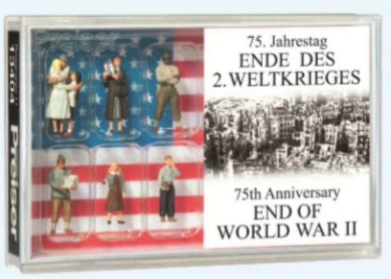Picture of HO End of WWII 75th Anniversary American Figure Set (8)