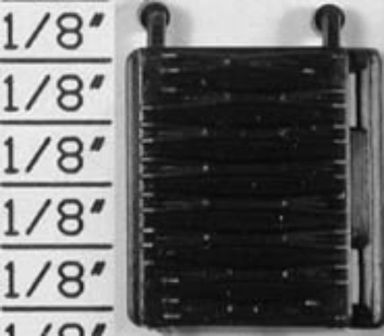 Picture of HO GS Gondola Doors Dreadnaught, Corrugated (8) (D)