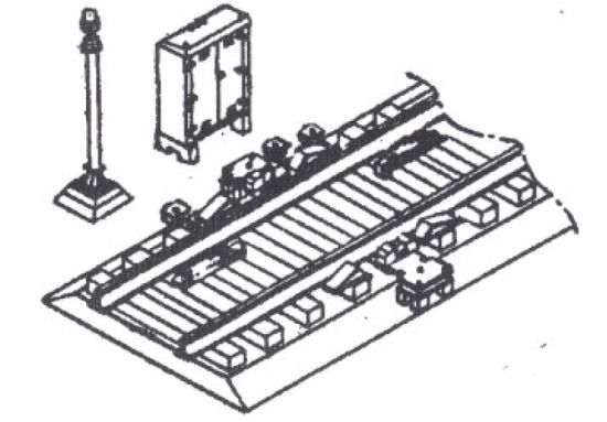 Picture of HO Hot Box Detector Set