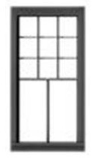 Picture of HO RGS Station Window w/Glazing & Shades 36"w x 72"h (8) (D)