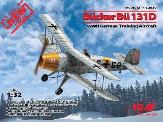 Picture of 1/32 WWII German Bucker Bu131D Training Aircraft