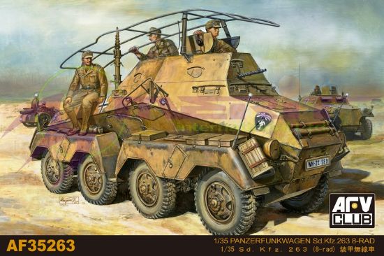 Picture of AFV Club 1/35 Panzerfunkwagen Sd.Kfz.263 8-Rad AF 35263