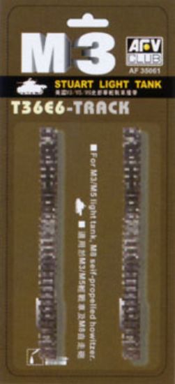 Picture of AFV Club 1:35 - M3 Light Tank Type T36 E6 Tracks - AFV35061