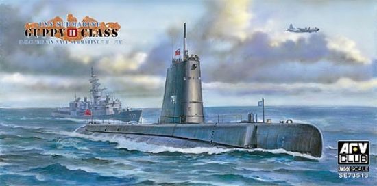 Picture of AFV Club SE73513 Model Part - Guppy II Class Submarine (Plastic model)