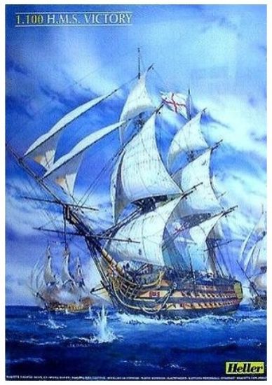 Picture of I 100 H.m.s Victory Trafalger 1805 by Heller Model
