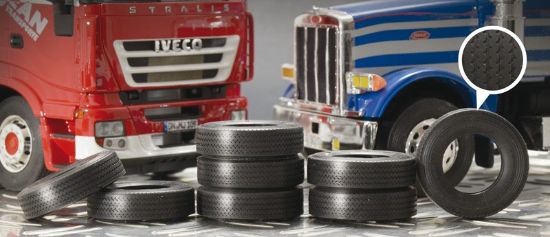 Picture of Italeri 1/24 Truck Rubber Tires (8) 3889S
