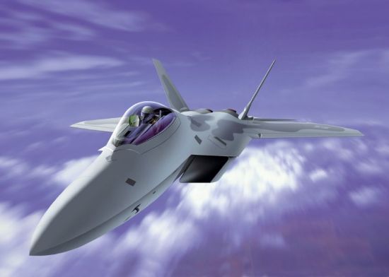 Picture of F-22 Raptor, 1/72 by Italeri, Model Airplane