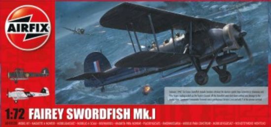 Picture of 1/72 Fairey Swordfish Mk 1 Royal Navy Torpedo Bomber BiPlane