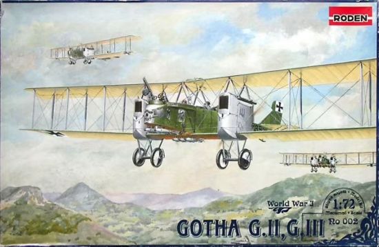 Picture of 1/72 Gotha G II/III German WWI Biplane Bomber