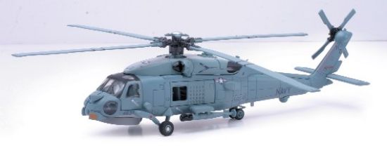Picture of SH60 SeaHawk Rescue DieCast Navy Aircraft Military Helicopter, 10" Rotor