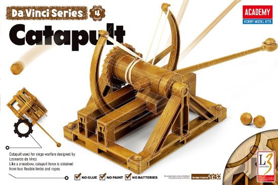 Picture of DaVinci Catapult (Approx 6.5"L) (Snap)
