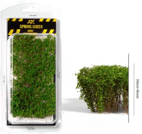 Picture of Diorama Series: Spring Green Shrubs