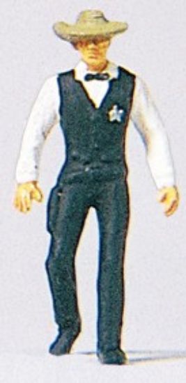Picture of Preiser Figures 29051 5 to 12" Sheriff - HO