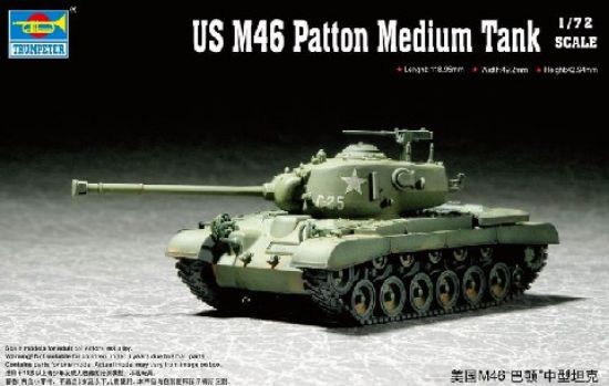 Picture of Trumpeter 1:72 - M46 Patton Medium Tank