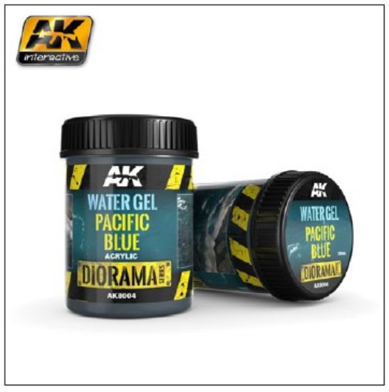 Picture of Diorama Series: Water Gel Pacific Blue, 250ml by AK Interactive