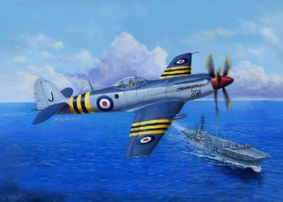 Picture of Trumpeter 02851 Supermarine Seafang F MK32 1:48 Plastic Kit