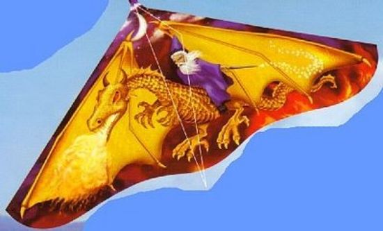 Picture of 42"x22" Dragon Wizard Delta Wing Kite