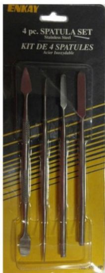 Picture of 4pc Stainless Steel Spatula Set (Cd)