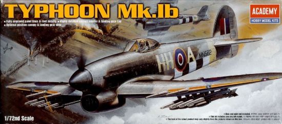 Picture of 1/72 Hawker Typhoon 1B Aircraft