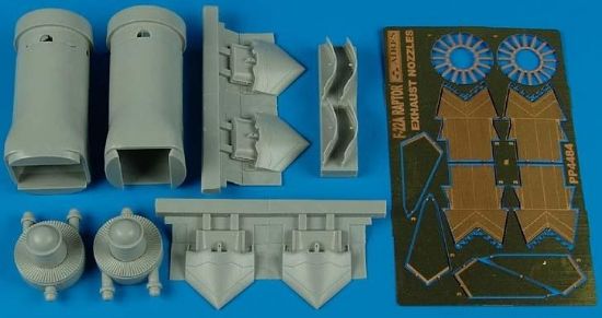 Picture of 1/48 F22A Exhaust Nozzles Opened For HSG
