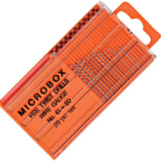 Picture of Hanging Drill Set (No.61-80 Twist Drills in Dispenser) (20pc)