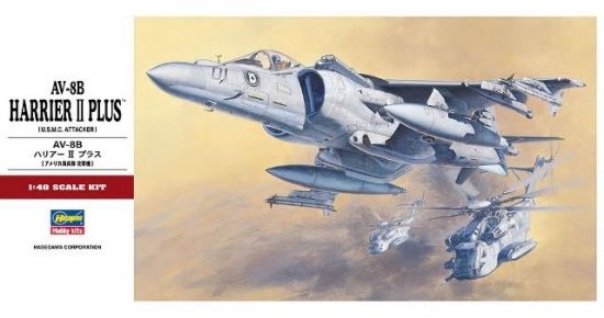 Picture of Hasegawa 07228 1/48 AV-8B Harrier II Plus Ace/Spades HSGS7228