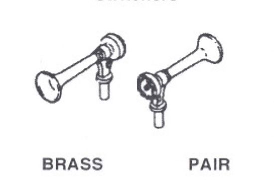 Picture of HO Air Horn Wabco Type E Single Chime (pr)