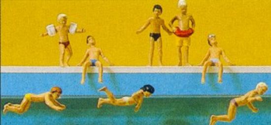 Picture of HO Children Swimming, Standing & Sitting at Pool (8)
