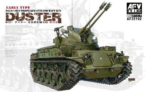 Picture of AFV Club FV35192 AFV - M42A1 Duster Self-Propelled Anti-Aircraft Cannon Early Type (Plastic model)