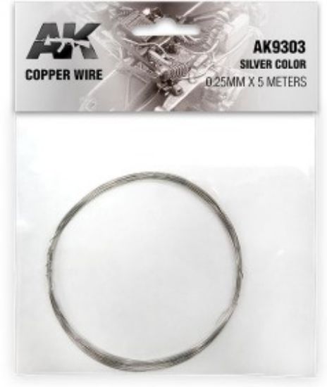 Picture of Copper Wire 0.25mm x 5 meters (Silver)