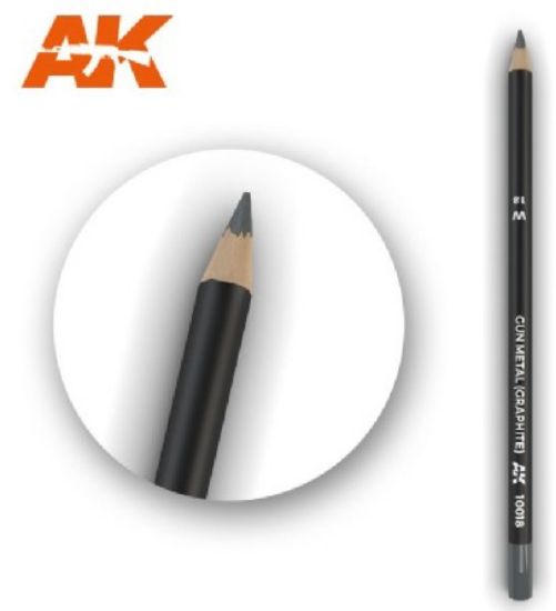 Picture of Weathering Pencils: Gun Metal (Graphite) (5/Bx)
