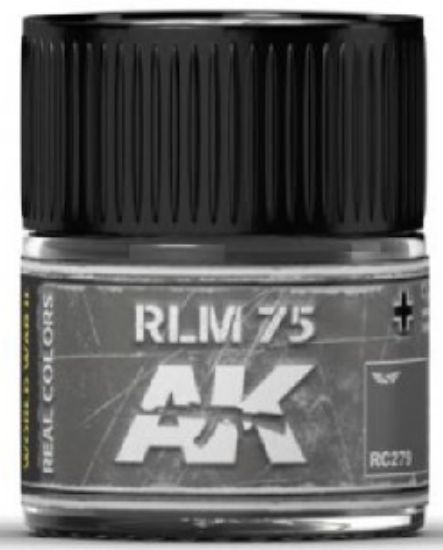 Picture of Real Colors: RLM75 Grey Violet Acrylic Lacquer Paint 10ml Bottle