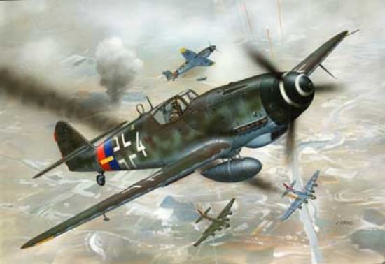 Picture of Revell 04160 1/72 Messerschmitt BF 109 G-10 RVLS4160