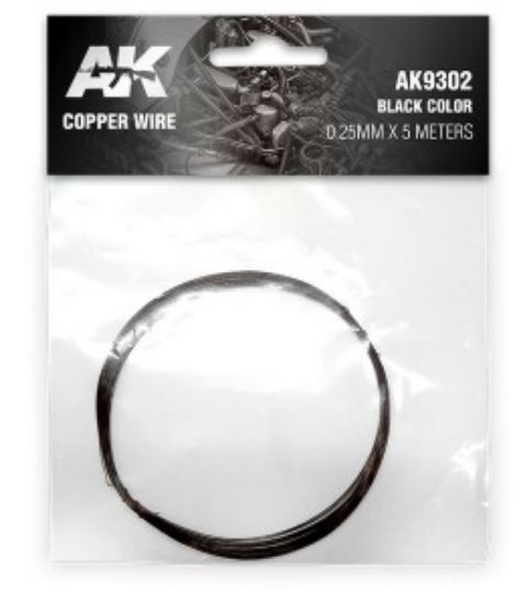 Picture of Copper Wire 0.25mm x 5 meters (Black)