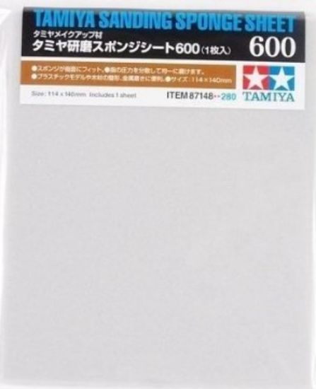 Picture of Tamiya 87148 600 Grit Sanding Sponge Sheet