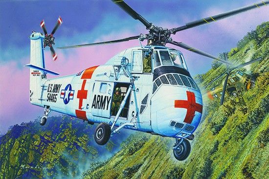 Picture of 1/48 CH34 US Army Rescue Helicopter (Formerly Gallery Models)